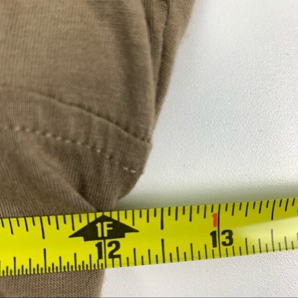 Tommy Hilfiger Denim  Jersey Knit Midi Tshirt Dress with Ruffle size small - Picture 6 of 8